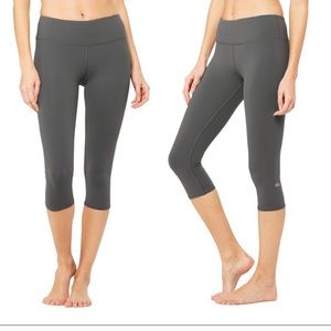 Alo Yoga High-Waist Airbrush Capri, worn 1x